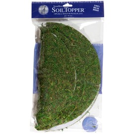 SuperMoss (26315) Moss Soil Toppers (Place Mats), Fresh Green, 12" (3 units)