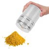5PCS Seasoning Bottle Stainless Steel Spice Shaker with Rotating Cover