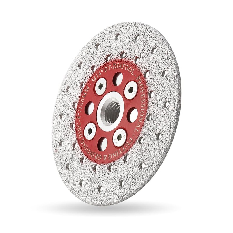 DT-DIATOOL Diamond Disc 105mm x M14 Vacuum Brazed Cutting Disc