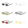 SAFIGLE 2pairs Retro Funny Sunglasses for Men Women Decor Glasses