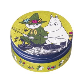 1577_MOOMIN AND SNUFKIN (Moomin and Snuffkin), 2.6 oz (75 g), Made in Japan, Steamcream, Moisturizing, For Face, Body, Hands, Oatmeal, Natural Essential Oil, Natural Ingredients, Gift