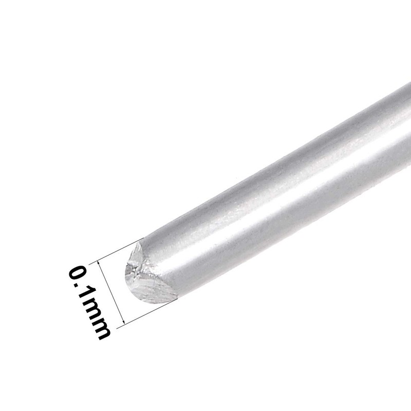 sourcing map 0.1mm 38AWG Heating Resistor Wire Nichrome Cable for