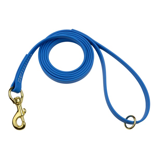 Redline K-9 Biothane Waterproof All Weather Dog Leash with Solid