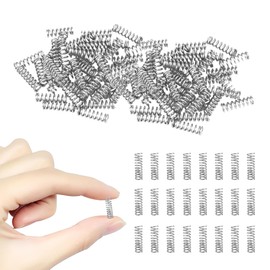 Pack of 150 Stainless Steel Compression Spring 304 Steel Spring 3 mm Metal Coil Spring Compression Spring for Replacement and Repair Outer Diameter 10 mm Length