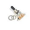 (D45) 3 Way Toggle Switch Pickup Selector Black Tip for