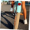 Kisangel 2 Pairs Slip Electric Bike Pedals Durable Folding Design