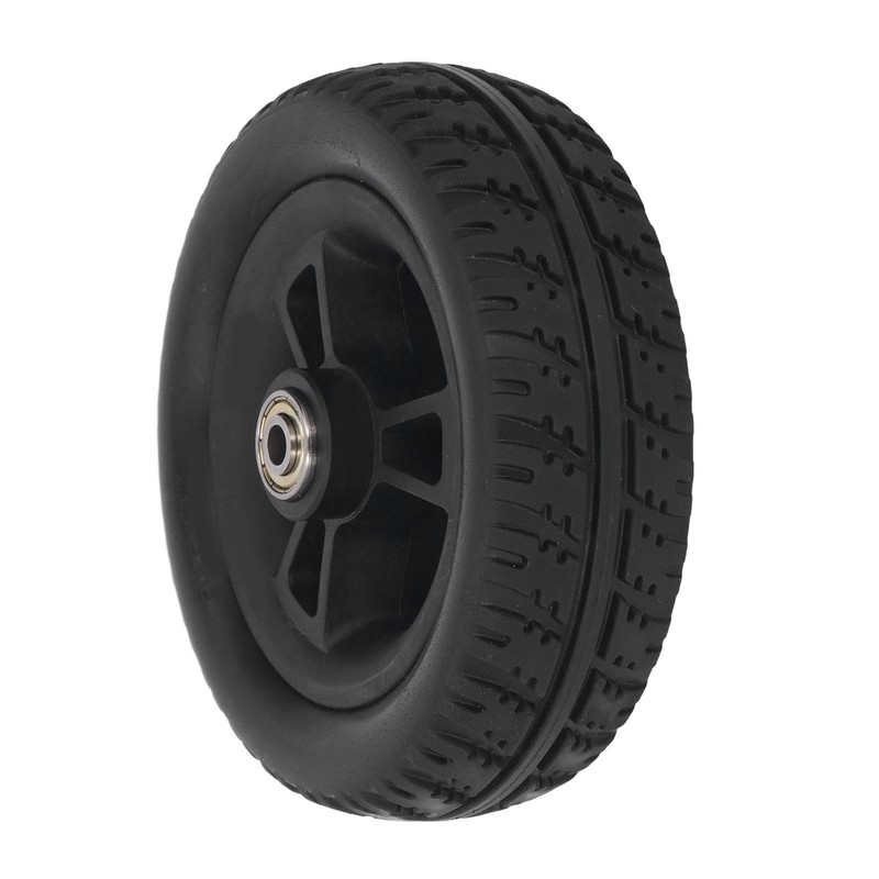 6in Wheelchair Wheel PU Non Slip Wear Resistant Strong Bearing