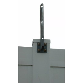 Extend-An-Arm Barbwire Extensions 1' Long - Vertical - Flat Mount- 2 Pack