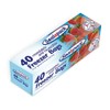 Sealapack FREEZER BAGS, RESEALABLE & REUSEABLE PACK OF 40 BAGS,