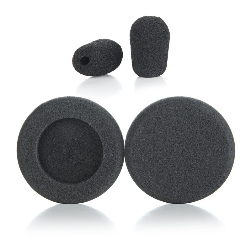 Sumugaric Headphone Earpads Replacement Foam Cushions with Ear Mic Compatible