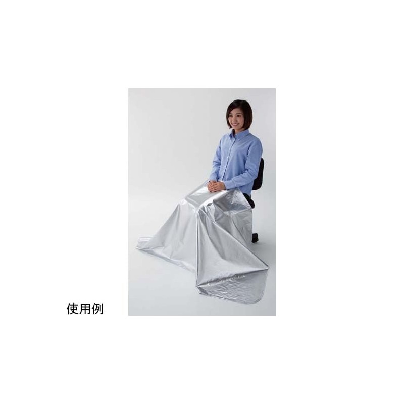 Meiwa Gravure Disaster Preparedness Aluminum Sheet YAL3-1318 130x180 Silver Double