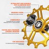IMPALAPRO - Set of 2 Ceramic Jockey Wheels 12T-14T Aluminium
