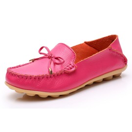 VenusCelia MyFavour - Mocasines planos para caminar para mujer, Azul Marino, 7.5 US