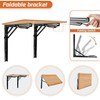 Ultrawall Folding Shelf Brackets, Heavy Duty Collapsible Shelf Bracket, 18