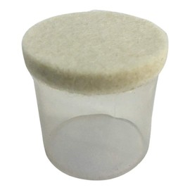 Flexi Felt Clear Sleeve Floor Protectors 45mm