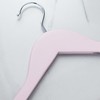 Harbour Housewares Wooden Children's Hangers - Light Pink - Pack