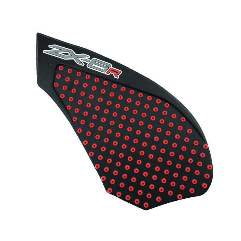 Red Gas Fuel Tank Pad Traction Side Fuel Knee Grip