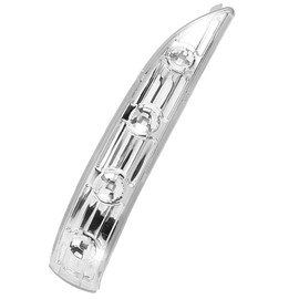 KACEPAR Outside Mirror Side Marker Clear Lens Amber Light, Rear View LED Side Mirror Turn Signal Light Lamps, Compatible with Hyundai Tucson IX35 2009-2015 - Right Passenger Side