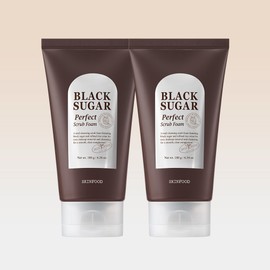 SKINFOOD [SKINFOOD] Black Sugar Perfect Essential Cleansing Scrub Foam 180g