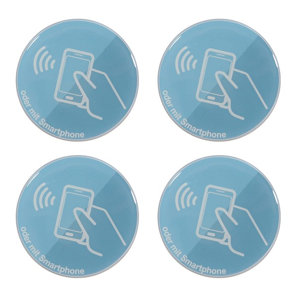 BIKE-label Sign 3D Sticker Dm 70 mm Pack of 4