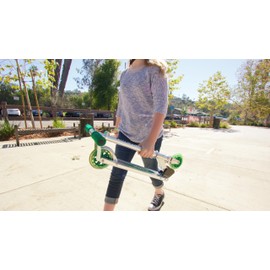 Razor A3 Kick Scooter for Kids - Larger Wheels, Front Suspension, Wheelie Bar, Lightweight, Foldable, and Adjustable Handlebars