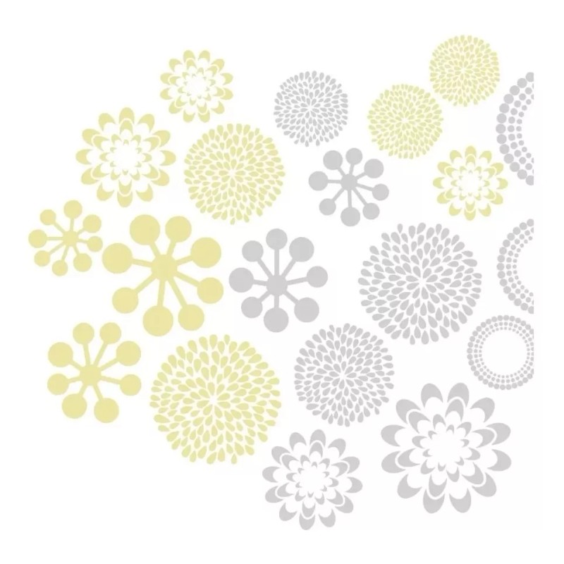 Betterware Adherible Decorativos Viniles Deco Spring (21 Piezas)