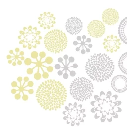 Betterware  Adherible Decorativos Viniles Deco Spring  (21 Piezas)