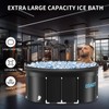Ice Bath Tub for Athletes Recovery – XL 129 Gal