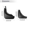 X AUTOHAUX 1set Front and Rear Mud Flaps Splash Guards