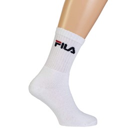 Fila F9505, Unisex Adult Brief, White, 39/42, Pack of 3