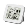 BTBHIHO Digital Shower Clock, Waterproof Bathroom Clock Shower Timer with