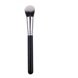 IPRESTA Flat Angled Foundation Brush with Black Wooden Handle foundation Brush (F380 foundation brush)