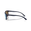 ARNETTE Men's An4359 Headlight Sunglasses, Dark Blue Matte/Shiny/Dark Grey Mirrored