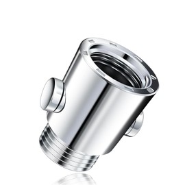 DFsucces Shut-off Shower Valve, Water Stop Valve, Shower Stop Valve, G1/2in Water Control Valve, Shower Valve Adapter, Water Saving, Adjustable, Easy Operation