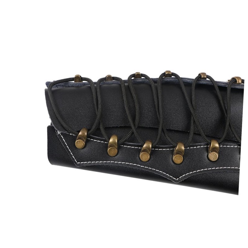 Kisangel Leather Archery Arm Guard Protective Armband Comfortable Wristband for