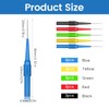 15 PCS Test Back Probe Pin, 0.7mm Non-destructive Wire Piercing