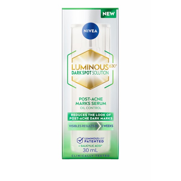 NIVEA LUMINOUS630® DARK SPOT SOLUTION POST-ACNE MARKS SERUM, OIL CONTROL