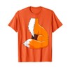 Fox Shirt Adult Men Women Kids Boy Girl Fox Body