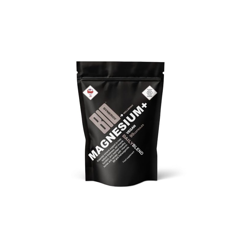 Bio-Synergy Magnesium Glycinate Complex - 260mg Elemental Magnesium as Bisglycinate,
