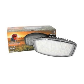 Red Rooster LED Head Light - Flood Beam - 50W fits Kubota L3240 L3540 L3940 L4060 L4240 L4740 L4760 L5240 L5460 L5740 L6060 M6-101 M6-111 M6-131 M6-141 M6S-111 M100GX M110GX M126GX M135GX TD170-75300