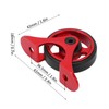 MEIJUN Folding Bike Mudguard Bearing Easy Wheel for Brompton Bike