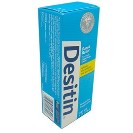 Johnson & Johnson Desitin Rapid Relief Diaper Rash Cream for Kids Cream 4 oz