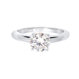Elli 6400595 925 Silver Ring white
