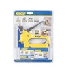 KINZO 871125279439 3-in-1 Hand Staple and Stapler Set - Yellow