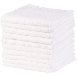Sichler Beauty Face Wipes: Environmentally Friendly Microfibre Cosmetic Wipes for Face Care, Pack of 10 (Microfibre Cosmetic Wipes, Microfibre Face Cloths, Washcloths)