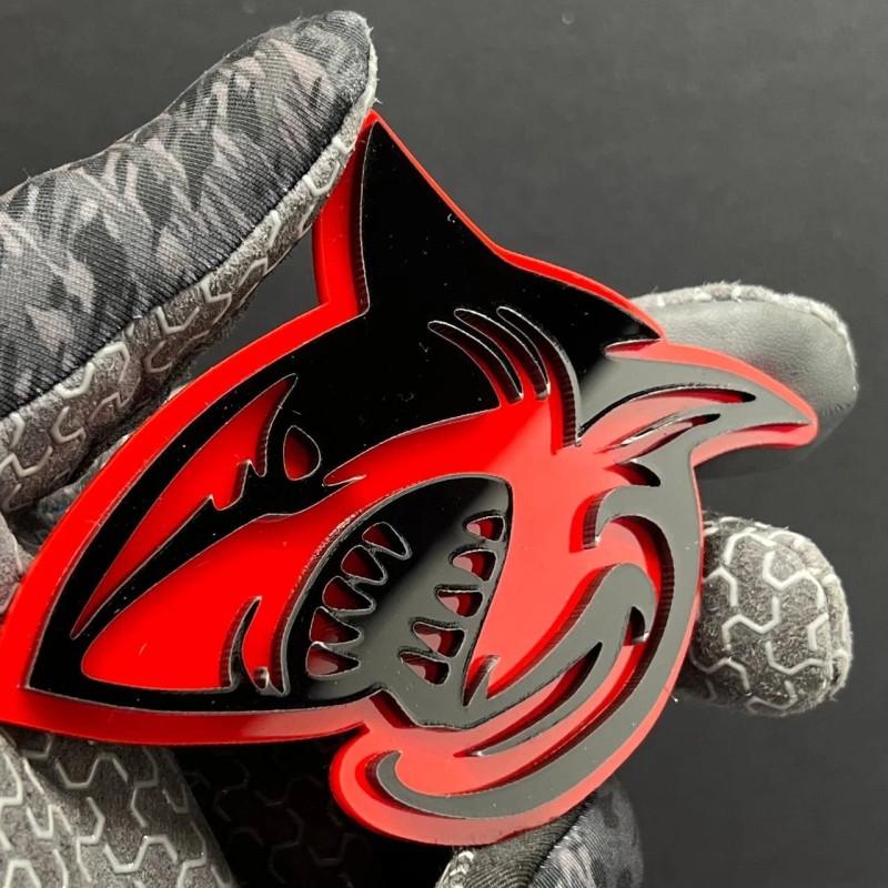 Emblem Badge 2PCS Shark Emblem Badges – 3D Aggressive Racing