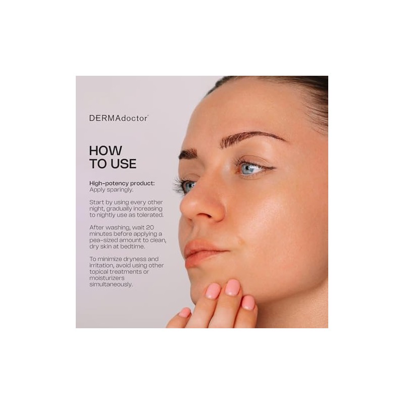 DERMAdoctor Kakadu C Crema Facial con 1 Retinol Vitaminas C,