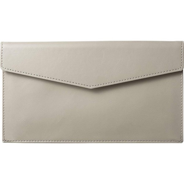 King Jim Document Case, Envelope Size, Faux Leather, Leather, U,