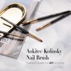 Acrylic Brush for Nails Aokitec 100% Sable Kolinsky Nail Brush
