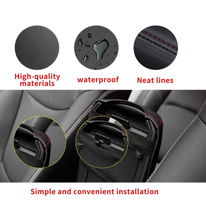 TTX LIGHTING Armrest Cover for Hyundai Palisade 2020-2022 Center Console